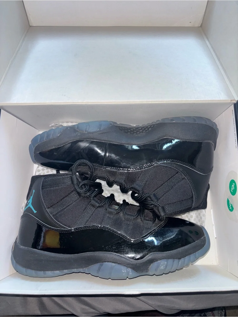 Jordan Air Jordan 11 Retro Black Shoe Box (Black)